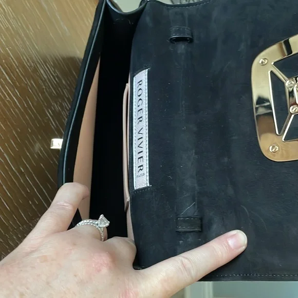 NWT Roger Vivier Choc Disco Mini Bag - brand new, never used - $3500 retail! - Picture 10 of 16